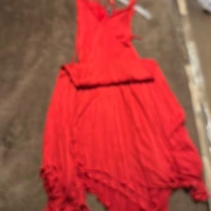 Long red dress Ralph Lauren
